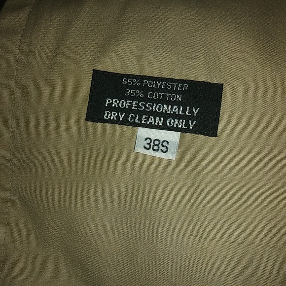 Hand Tailored tan trench coat - Picture 4 of 6